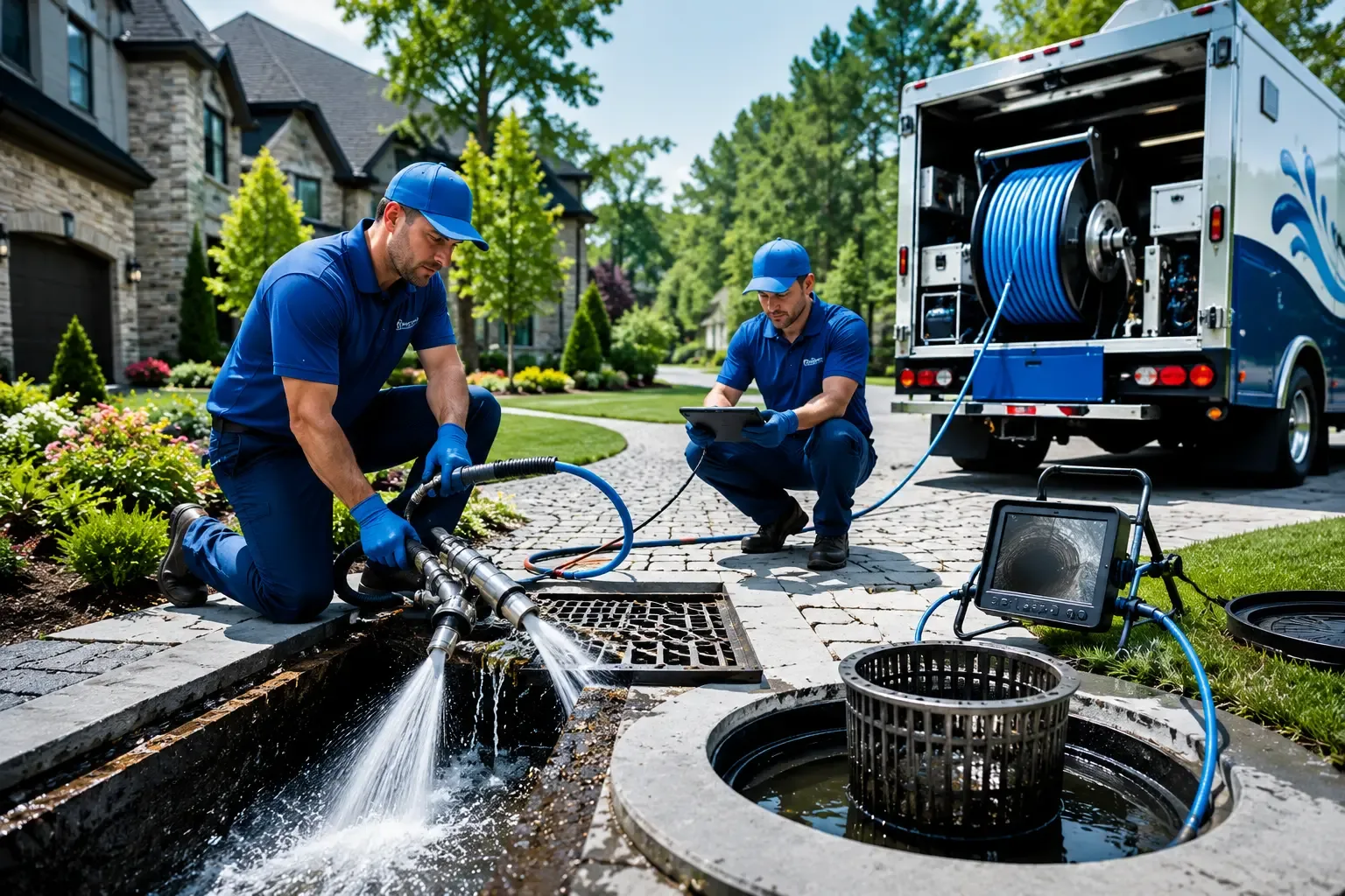 Local outdoor drain cleaning professionals in Dresser, WI